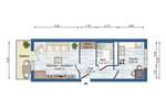 Gemütliche 1-Zimmer-Wohnung im HP mit Balkon und Dusche - Erdgeschoßwohnung Schmölln | Angebot:25897911