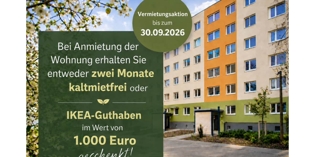 Etagenwohnung Halle Halle-Neustadt - 5 Zimmer, 81 m&sup2;, 620&euro; | Angebot:27338796