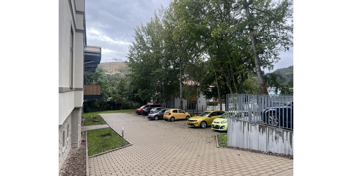 Parkplätze am Haus