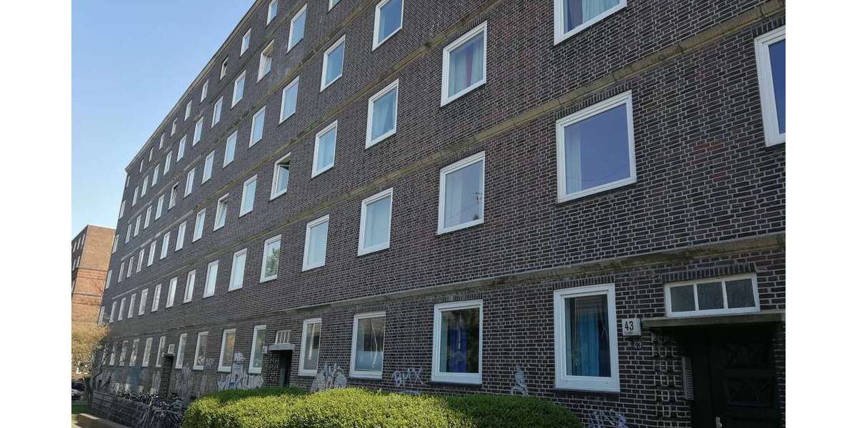 Etagenwohnung Hamburg Veddel - 2 Zimmer, 52 m&sup2;, 600&euro; | Angebot:27397296