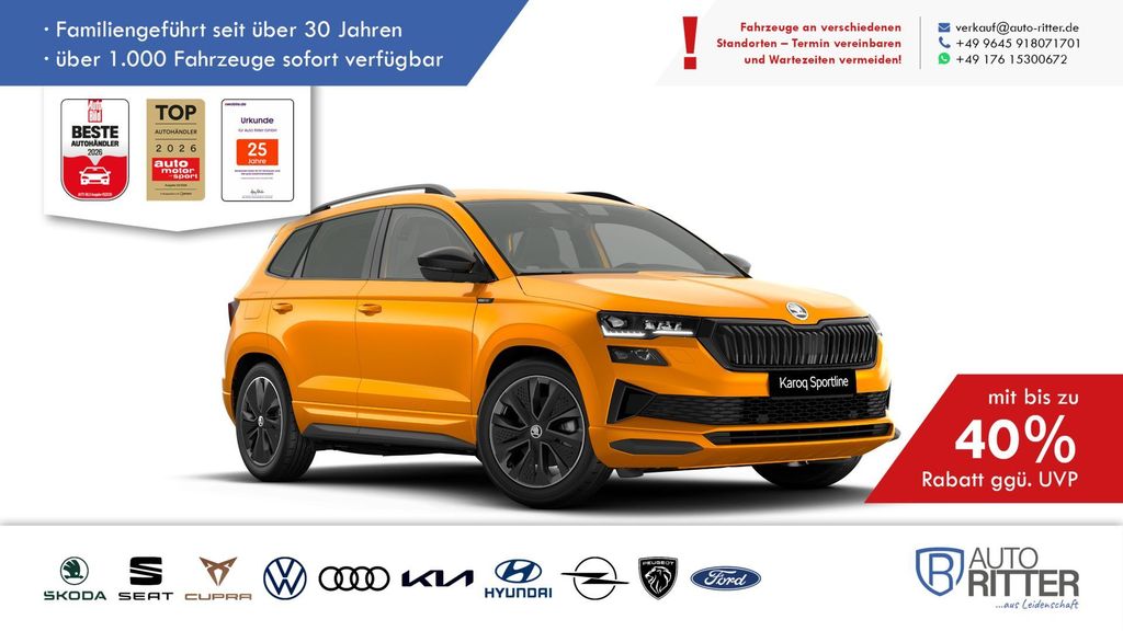 Skoda Karoq 1.763 km 39.990 &euro; Eschenbach 92676