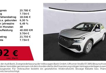 Audi Q4 e-tron 34.900 km 25.780 &euro; Nürnberg 90411