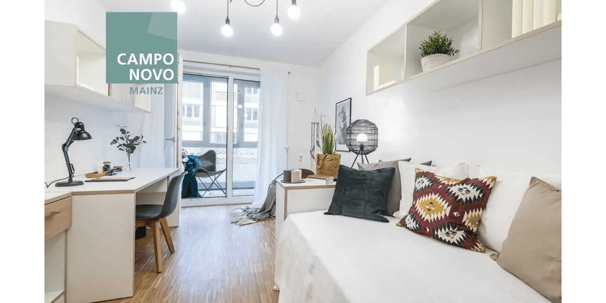 Etagenwohnung Mainz Hartenberg-Münchfeld - 1 Zimmer, 21 m&sup2;, 480&euro; | Angebot:27427881