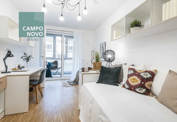 Wohnung Mainz Hartenberg-Münchfeld - 1 Zimmer, 21 m&sup2;, 480&euro; | Angebot:27427881