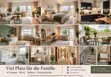 Wohnung Kronach - 4 Zimmer, 96 m&sup2;, 850&euro; | Angebot:27287920